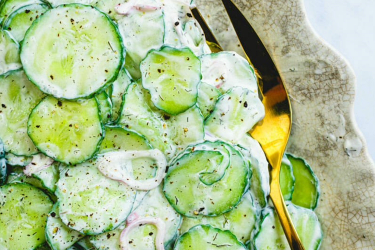 Creamy Cucumber Salad