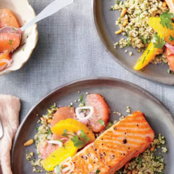 Sauteed Salmon with Citrus Salsa